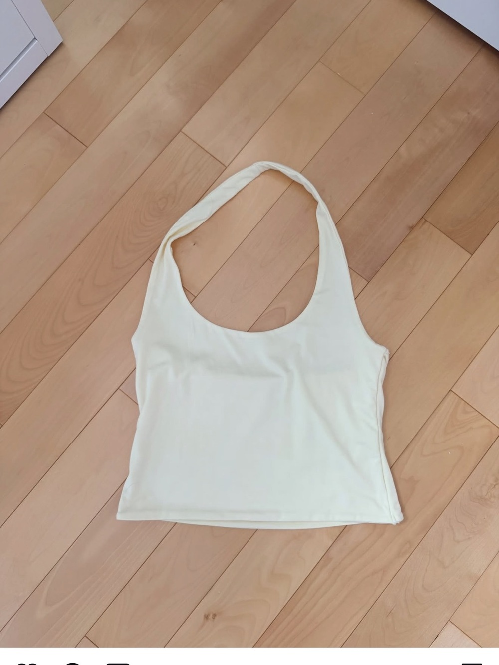 Ardene yellow Halter-Style Tank